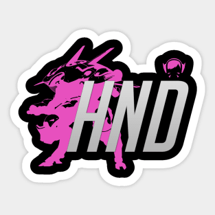 HND D.Va One Sticker